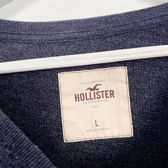 Hollister Blue Sequin/Jewel Sweater Top - Picture 3 of 3